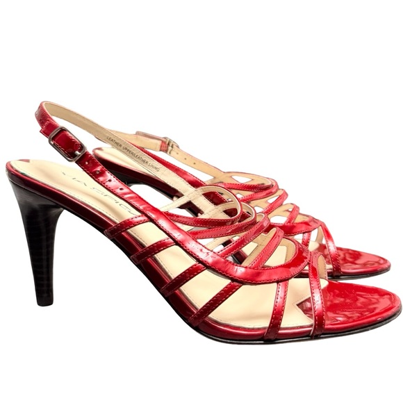 Via Spiga Shoes - Via Spiga Red Strappy Heels